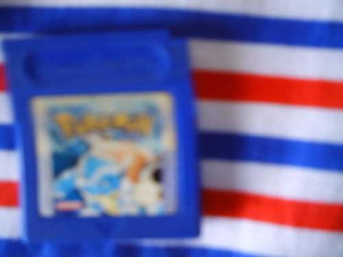 La seule cartouche bleue de la GameBoy. Culte.
