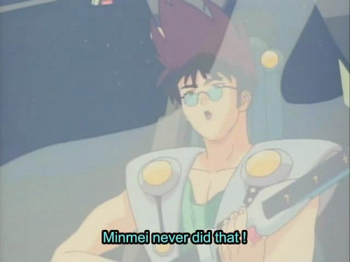 Vous vous demandez quel est ce liquide blanchâtre ressemblant étrangement à du sperme et recouvrant toute la face à Basara? Regardez l'anime.